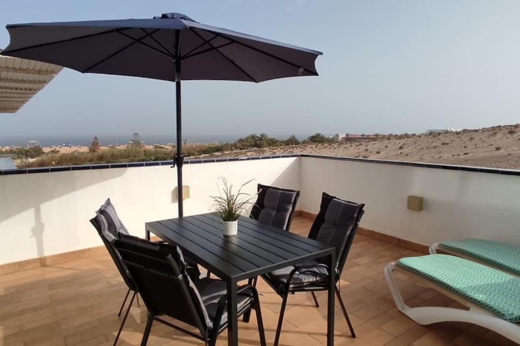 Casa Azul 2Bedroom Apartment & Ocean View Terrace Wifi Premium Costa Calma Zewnętrze zdjęcie